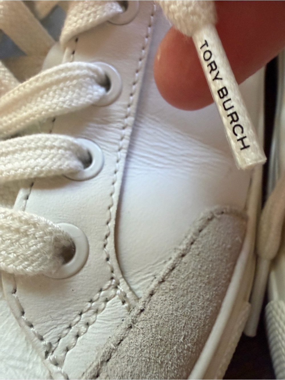 Tory Burch Bari Nappa Color Block sneakers size 7M - Picture 9 of 10